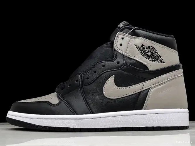 555088-013 Black Retro Shadow High 1 Grey Jordan Air OG 0520